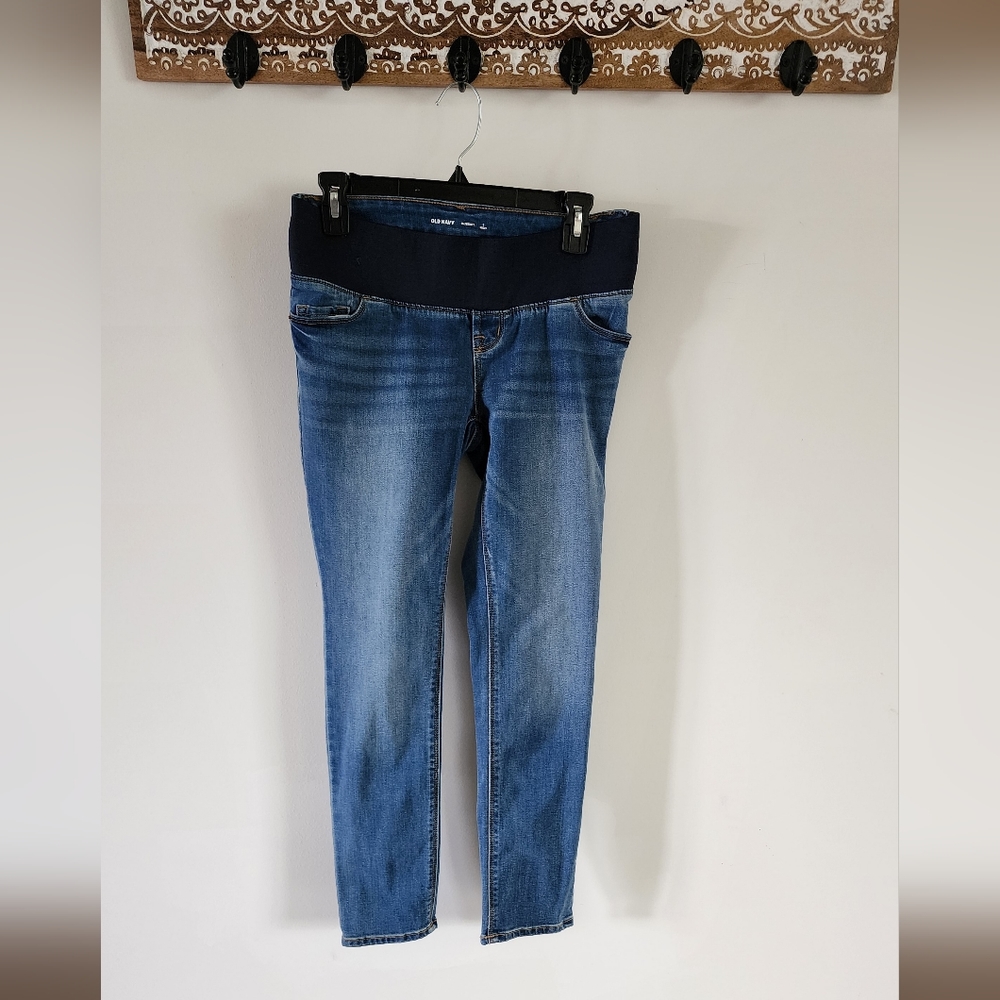 OLD NAVY Womens Maternity Skinny Jeans Size 2 Short